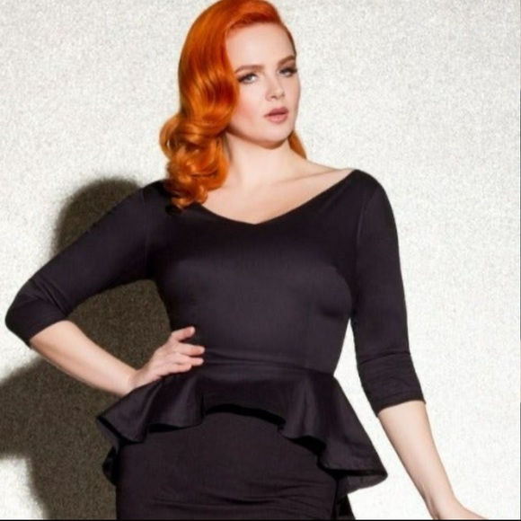 Pinup Couture Tops - Pinup Couture Black Haley Top Small